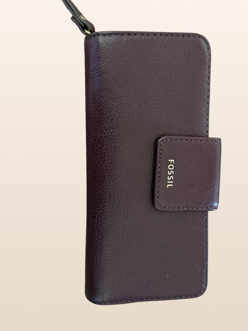 Fossil Leather Wristlet Wallet